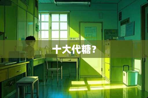 十大代糖？