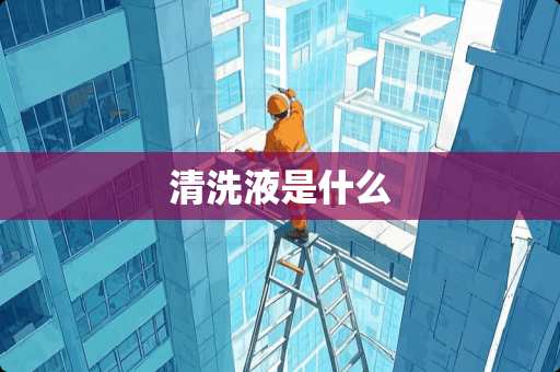 清洗液是什么