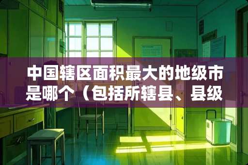 中国辖区面积最大的地级市是哪个（包括所辖县、县级市）？