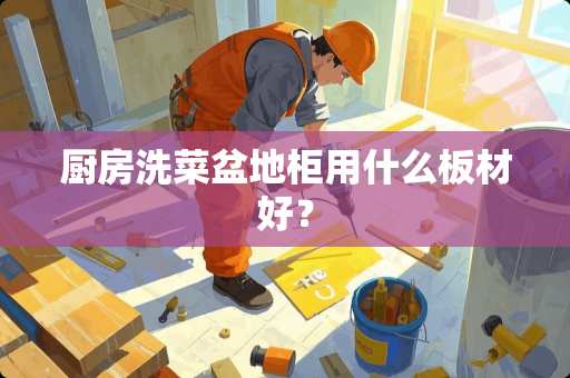 厨房洗菜盆地柜用什么板材好？
