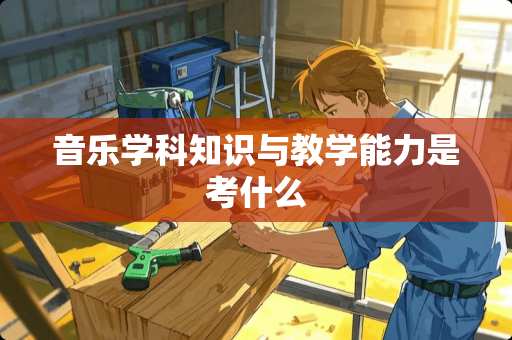 音乐学科知识与教学能力是考什么