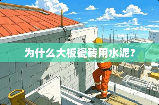 为什么大板瓷砖用水泥？