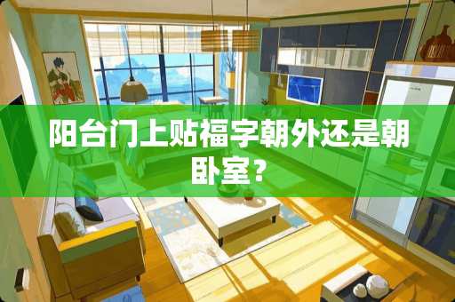 阳台门上贴福字朝外还是朝卧室？