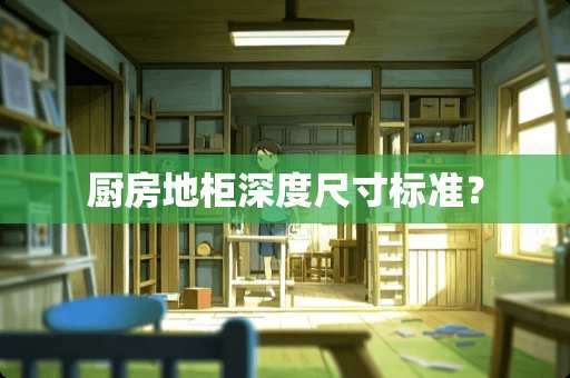 厨房地柜深度尺寸标准？