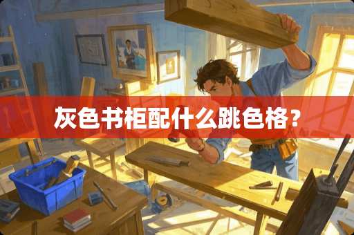 灰色书柜配什么跳色格？