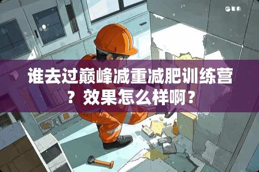 谁去过巅峰减重减肥训练营？效果怎么样啊？