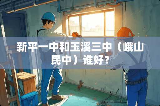 新平一中和玉溪三中（峨山民中）谁好？