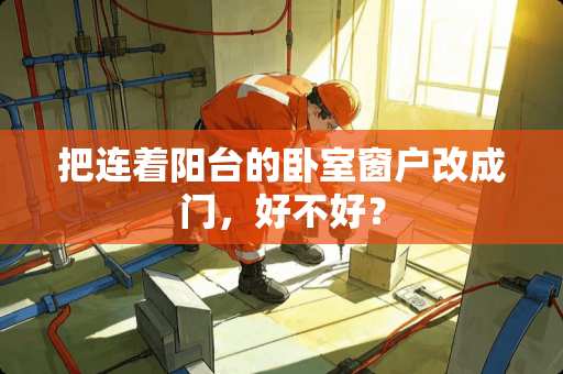 把连着阳台的卧室窗户改成门，好不好？