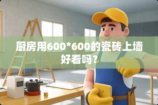 厨房用600*600的瓷砖上墙好看吗？