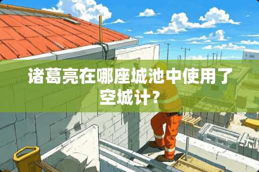 诸葛亮在哪座城池中使用了空城计？