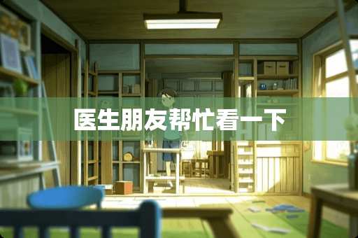 医生朋友帮忙看一下