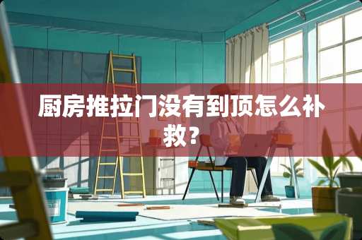 厨房推拉门没有到顶怎么补救？