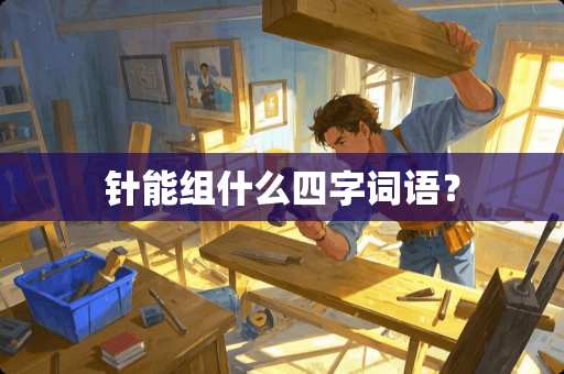 针能组什么四字词语？