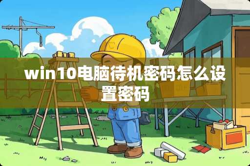 win10电脑待机密码怎么设置密码
