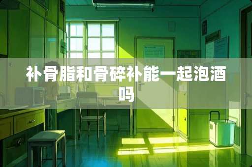 补骨脂和骨碎补能一起泡酒吗