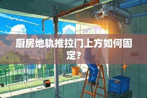 厨房地轨推拉门上方如何固定？