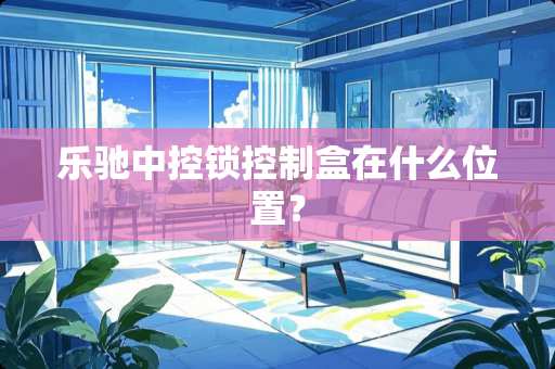 乐驰中控锁控制盒在什么位置？