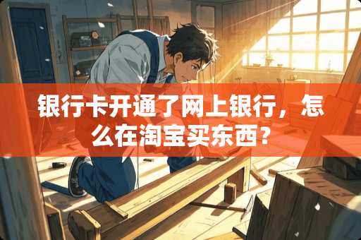 ***开通了网上银行，怎么在淘宝买东西？