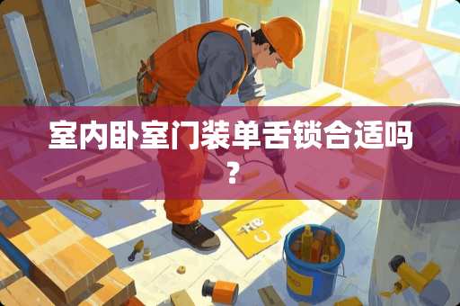 室内卧室门装单舌锁合适吗？