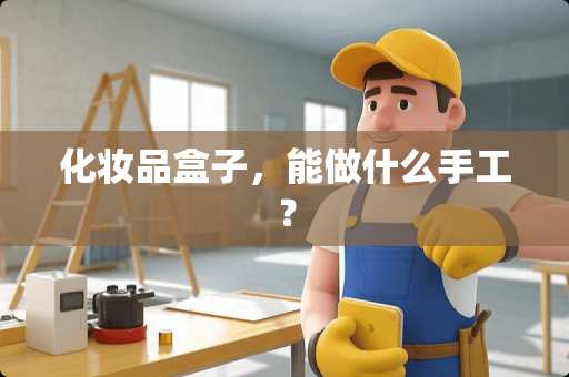 化妆品盒子，能做什么手工？