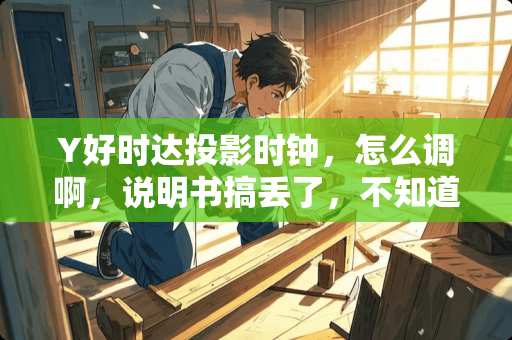 Y好时达投影时钟，怎么调啊，说明书搞丢了，不知道怎么办，帮帮忙