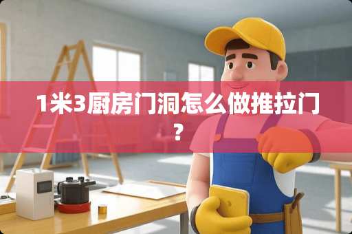 1米3厨房门洞怎么做推拉门？