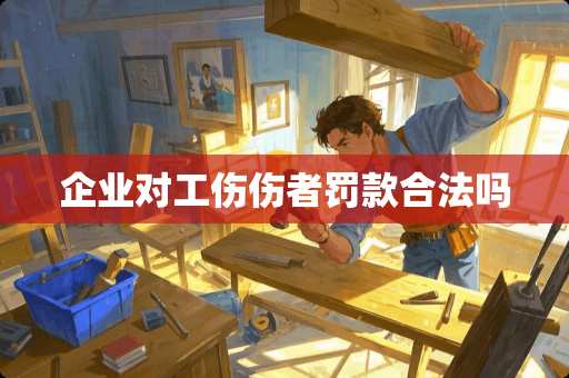 企业对工伤伤者罚款合法吗