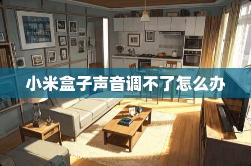 小米盒子声音调不了怎么办