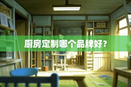 厨房定制哪个品牌好？