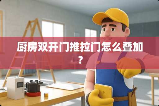 厨房双开门推拉门怎么叠加？