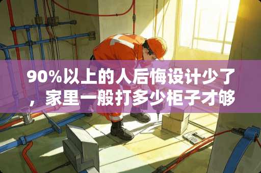 90%以上的人后悔设计少了，家里一般打多少柜子才够用？