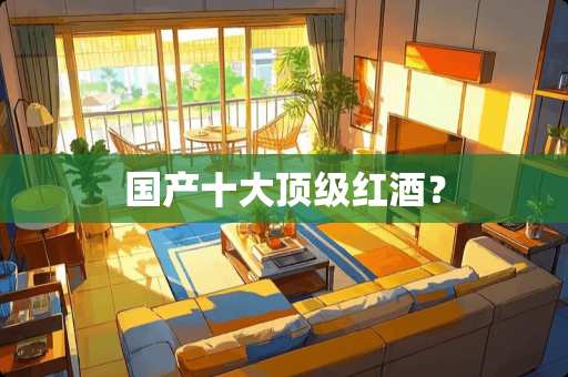 国产十大**红酒？