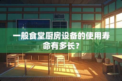 一般食堂厨房设备的使用寿命有多长？