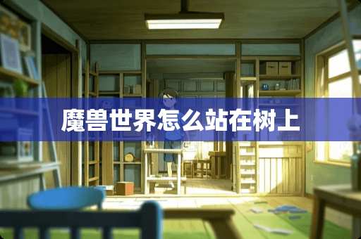 魔兽世界怎么站在树上