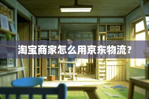 淘宝商家怎么用京东物流？