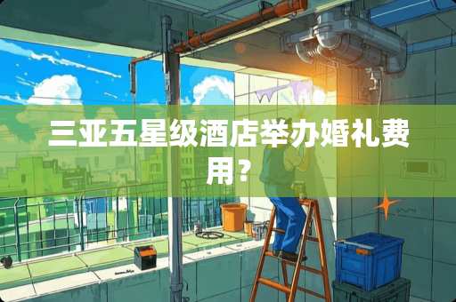 三亚五星级酒店举办婚礼费用？