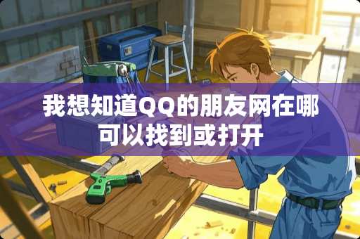 我想知道QQ的朋友网在哪可以找到或打开