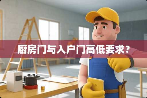 厨房门与入户门高低要求？