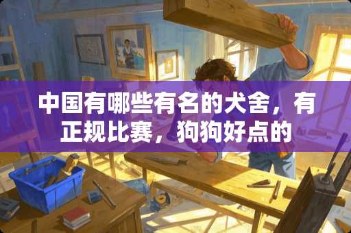 中国有哪些有名的犬舍，有正规比赛，狗狗好点的