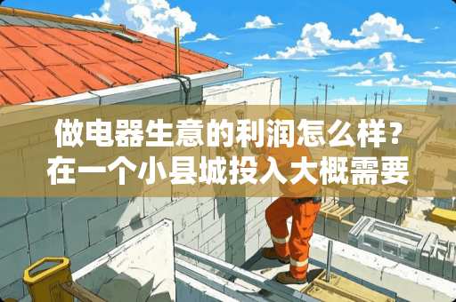 做电器生意的利润怎么样？在一个小县城投入大概需要多少？