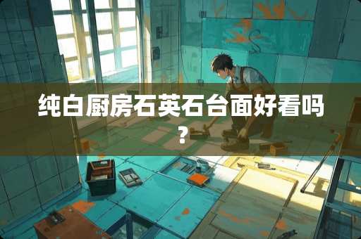 纯白厨房石英石台面好看吗？
