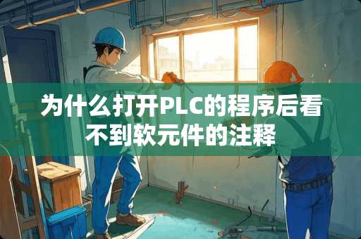 为什么打开PLC的程序后看不到软元件的注释