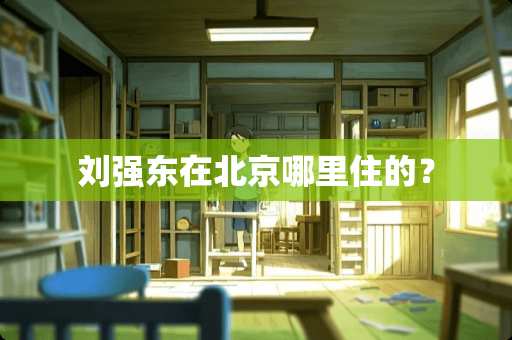 刘强东在北京哪里住的？