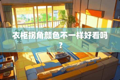 衣柜拐角颜色不一样好看吗？