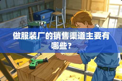 做服装厂的销售渠道主要有哪些？