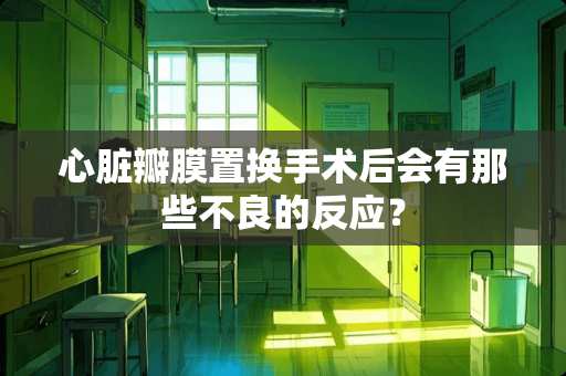 心脏瓣膜置换手术后会有那些**的反应？