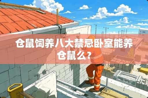 仓鼠饲养八大禁忌卧室能养仓鼠么？