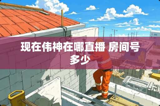 现在伟神在哪直播 房间号多少
