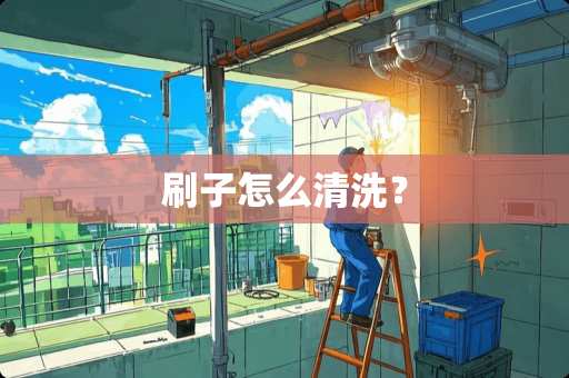 刷子怎么清洗？