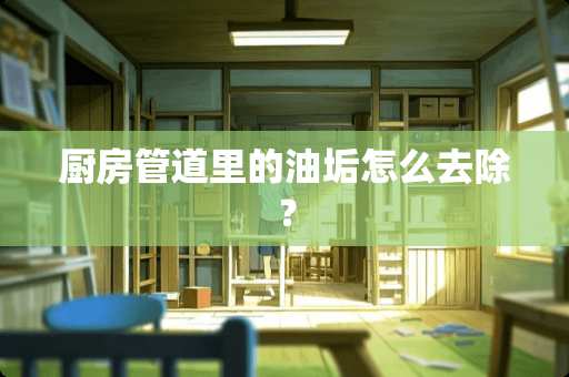 厨房管道里的油垢怎么去除？